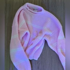 One Step Up Pink Sweatshirt